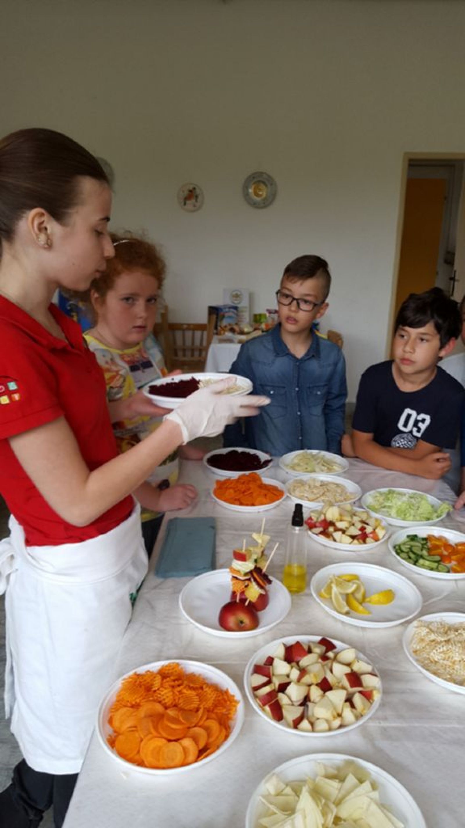 1. stupeň – Vitamínový den