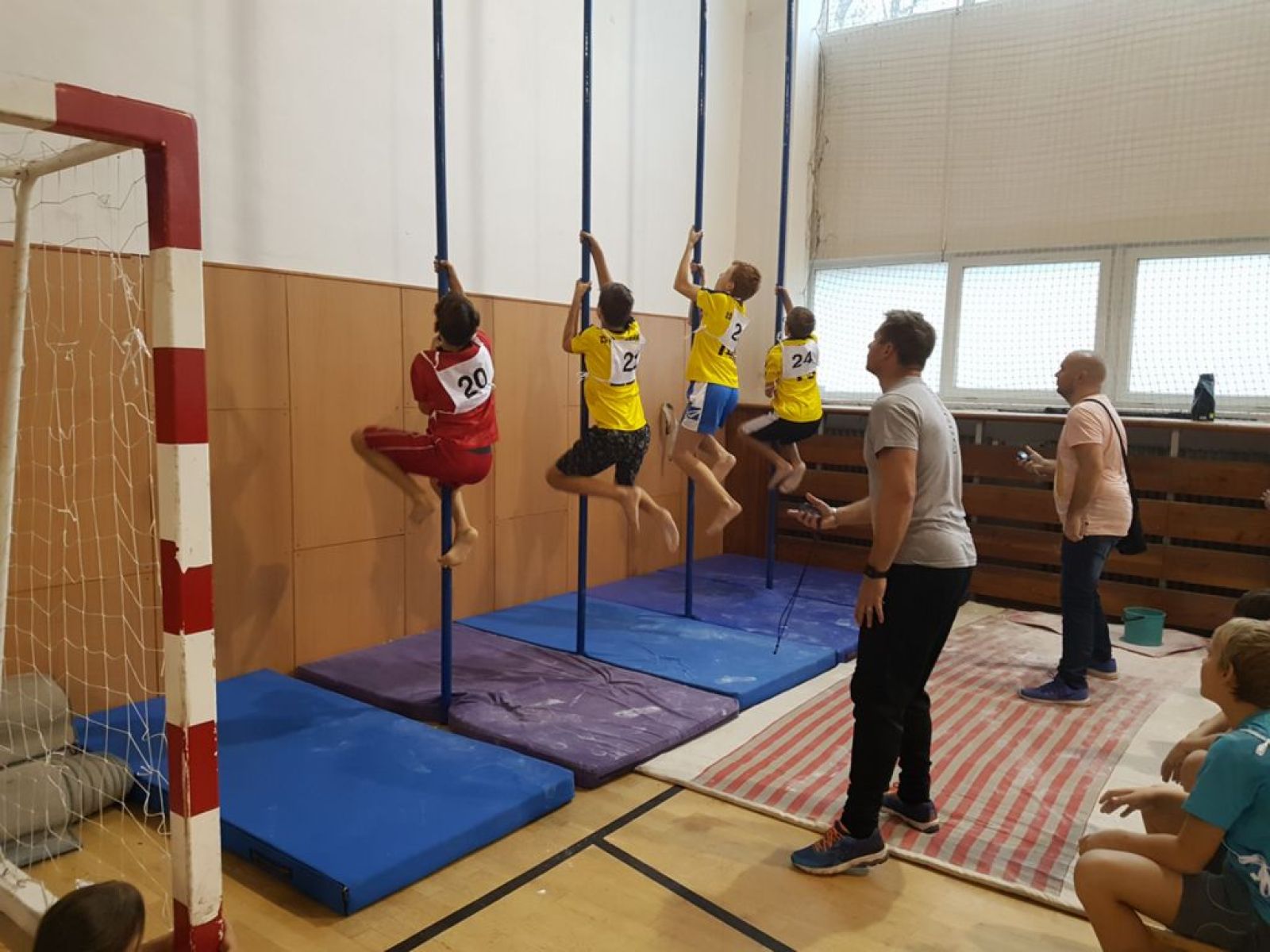 Brněnské kolo ve šplhu – 1.stupeň