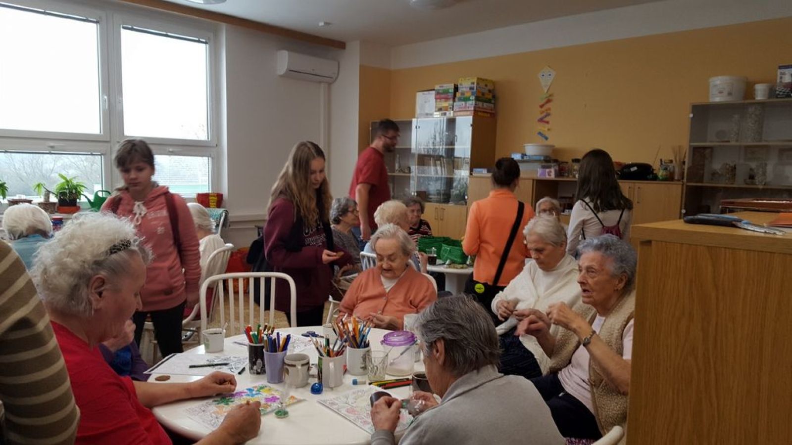 Předvánoční návštěva Domova seniorů Věstonická