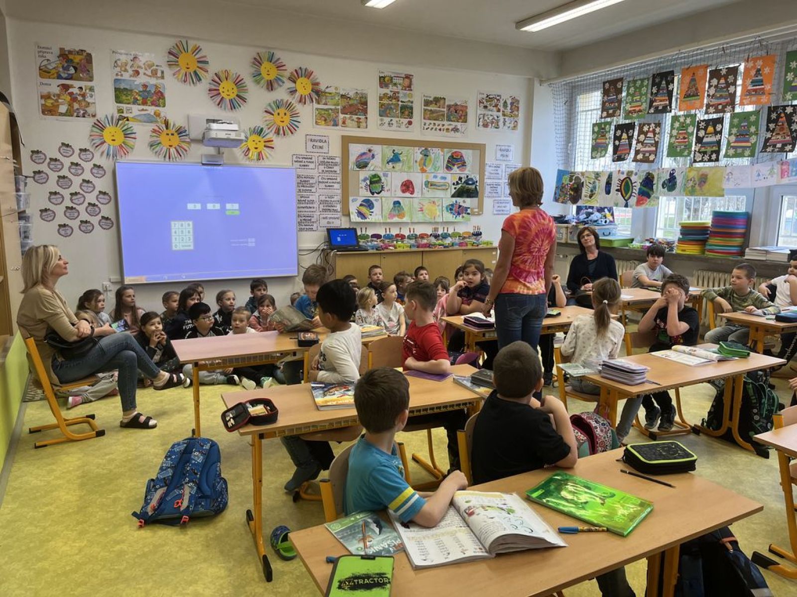 Předškoláci na ZŠ Kneslova