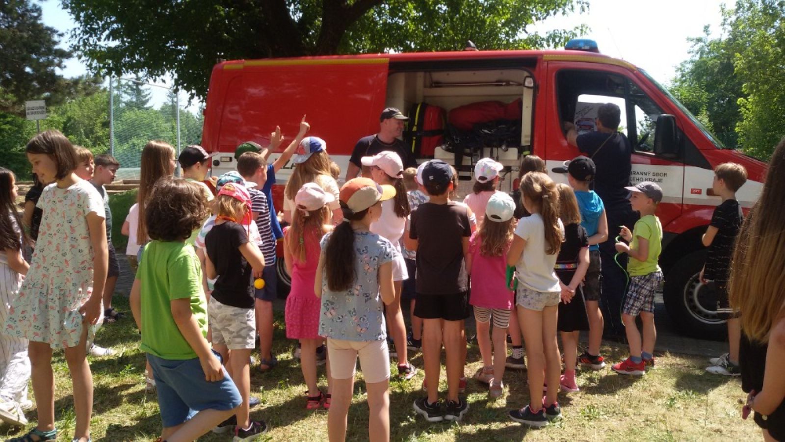 HASIČI NA NÁVŠTĚVĚ V ŠD 