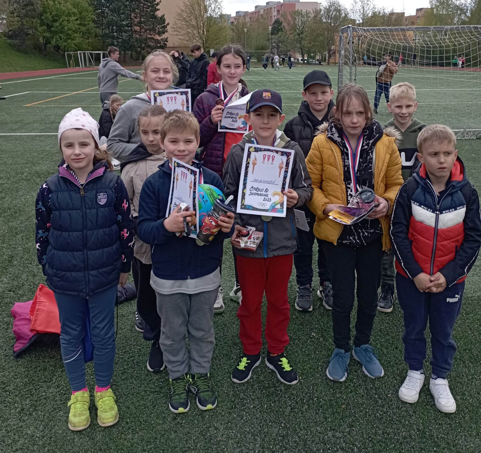 Atletický čtyřboj školních družin