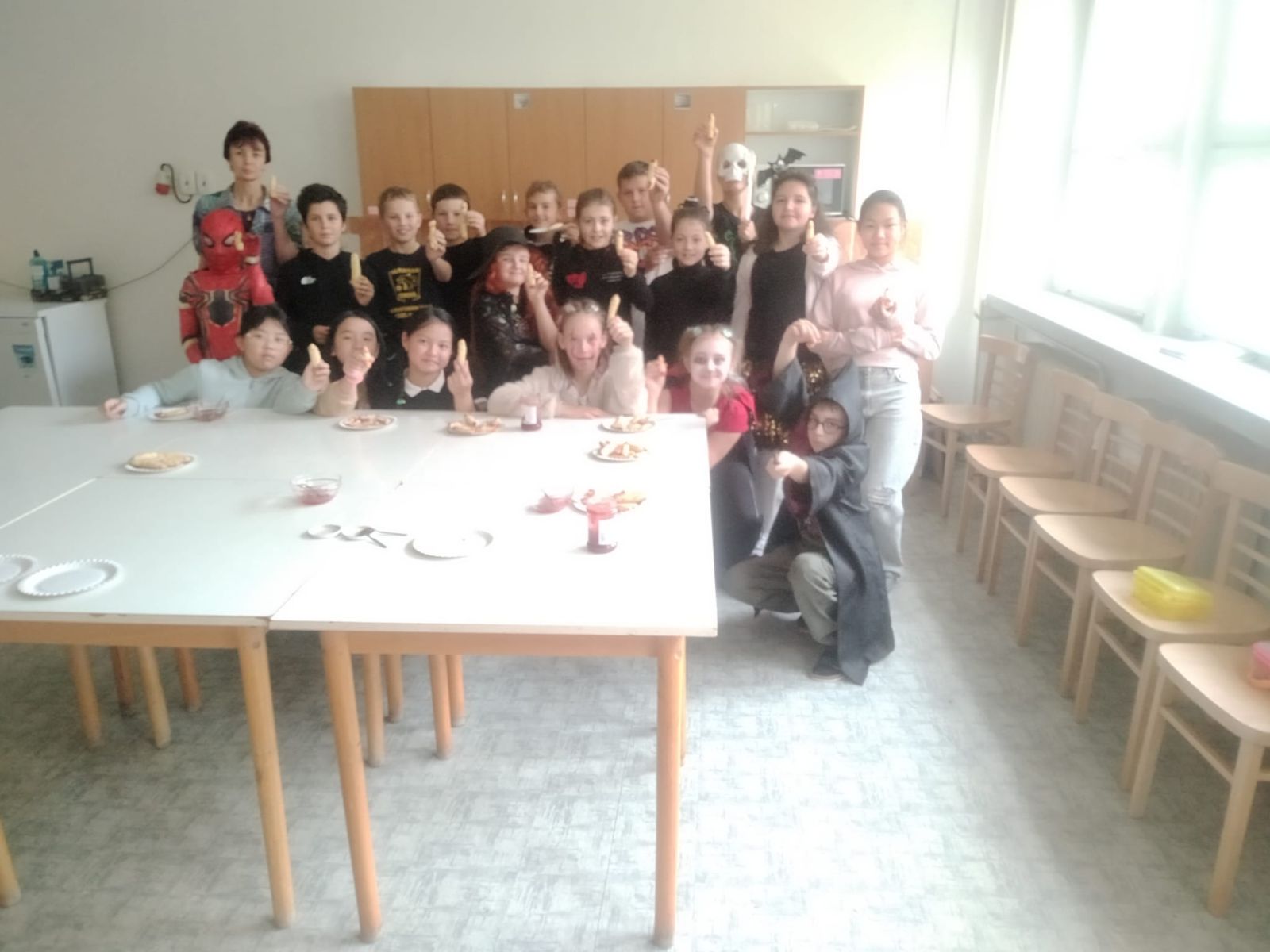 Halloweenské pečení V. B