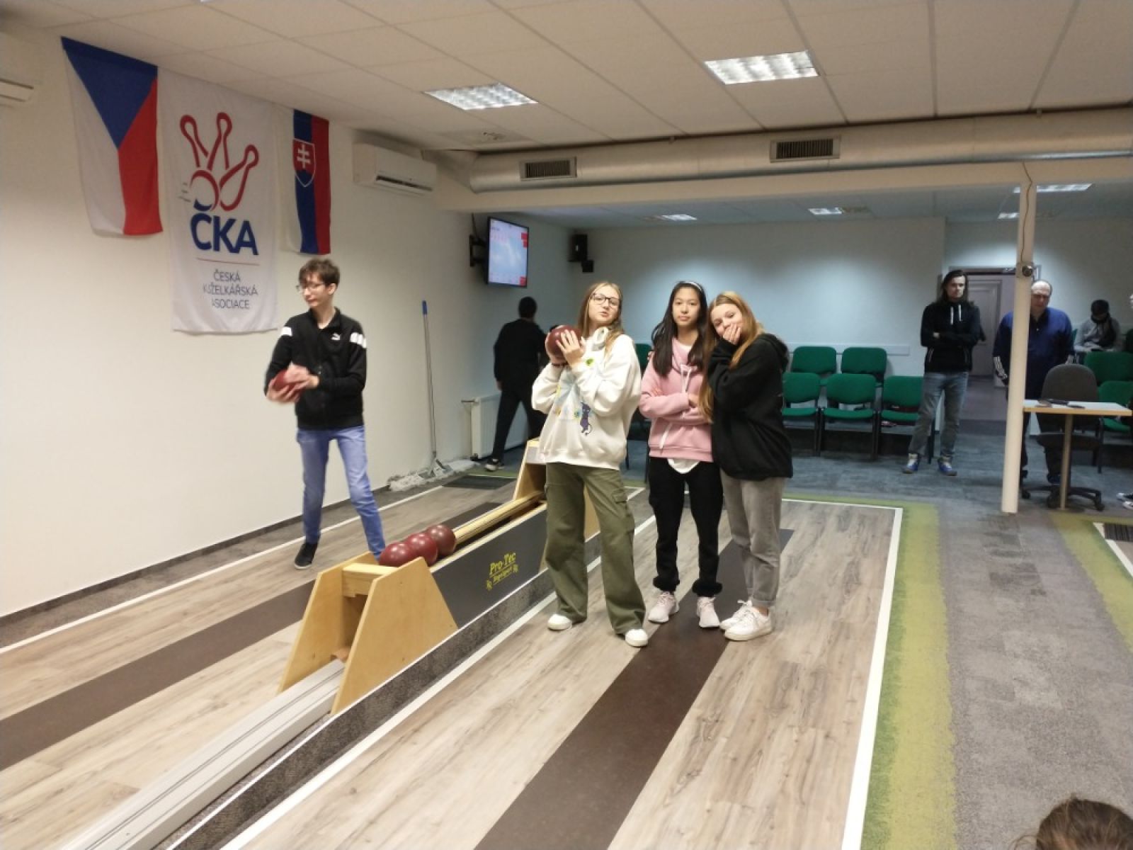 Kuželky 8. B
