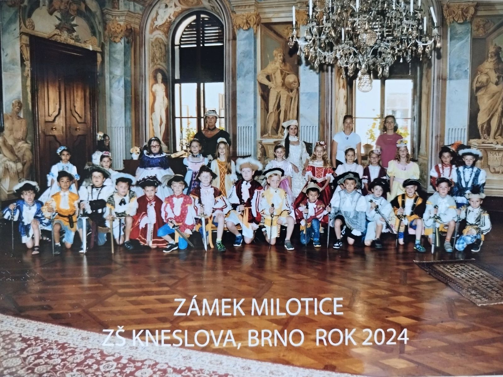 Zámek Milotice - 1. A, 1. B