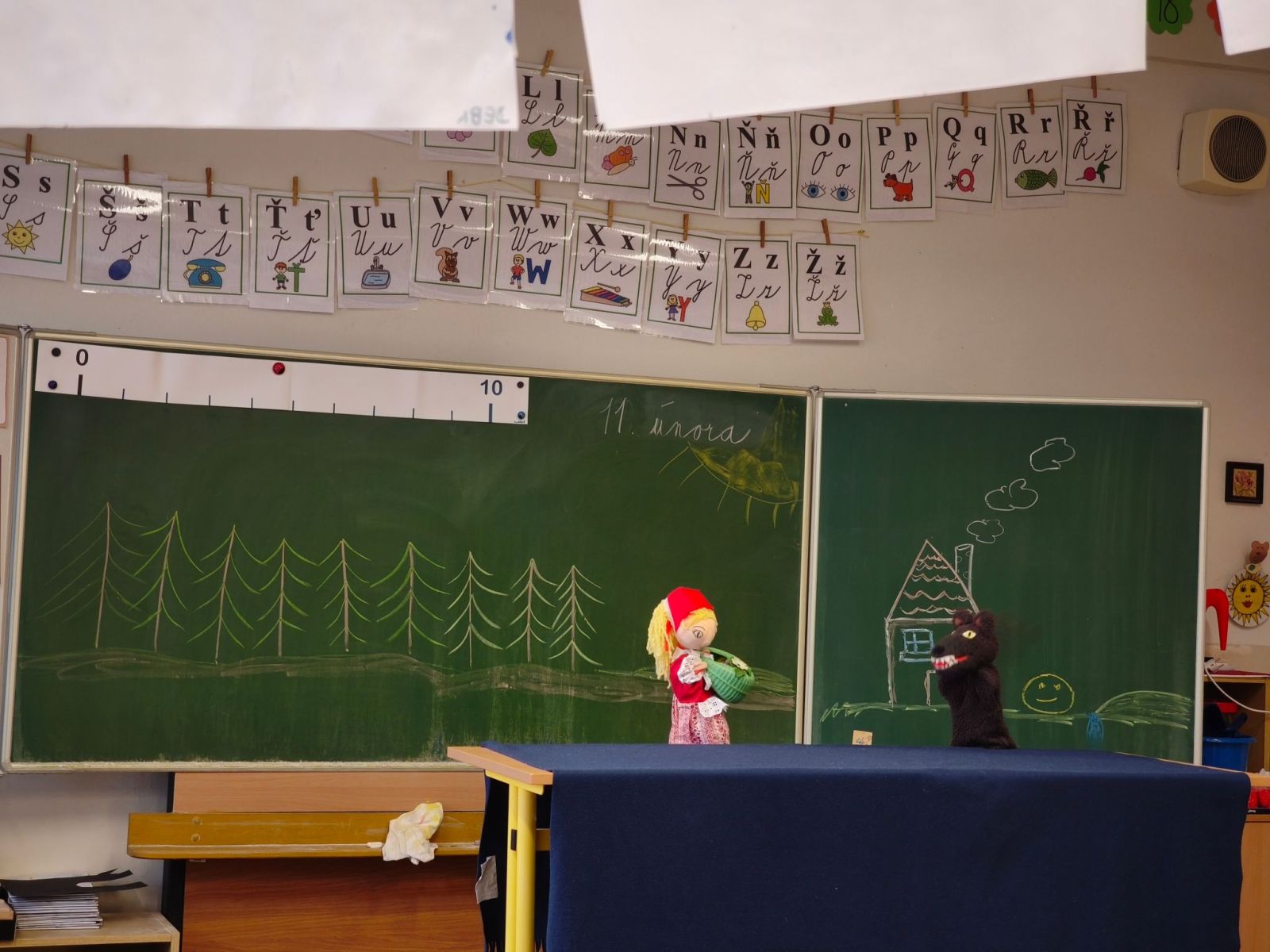 Divadelní vystoupení žáků z 6. A