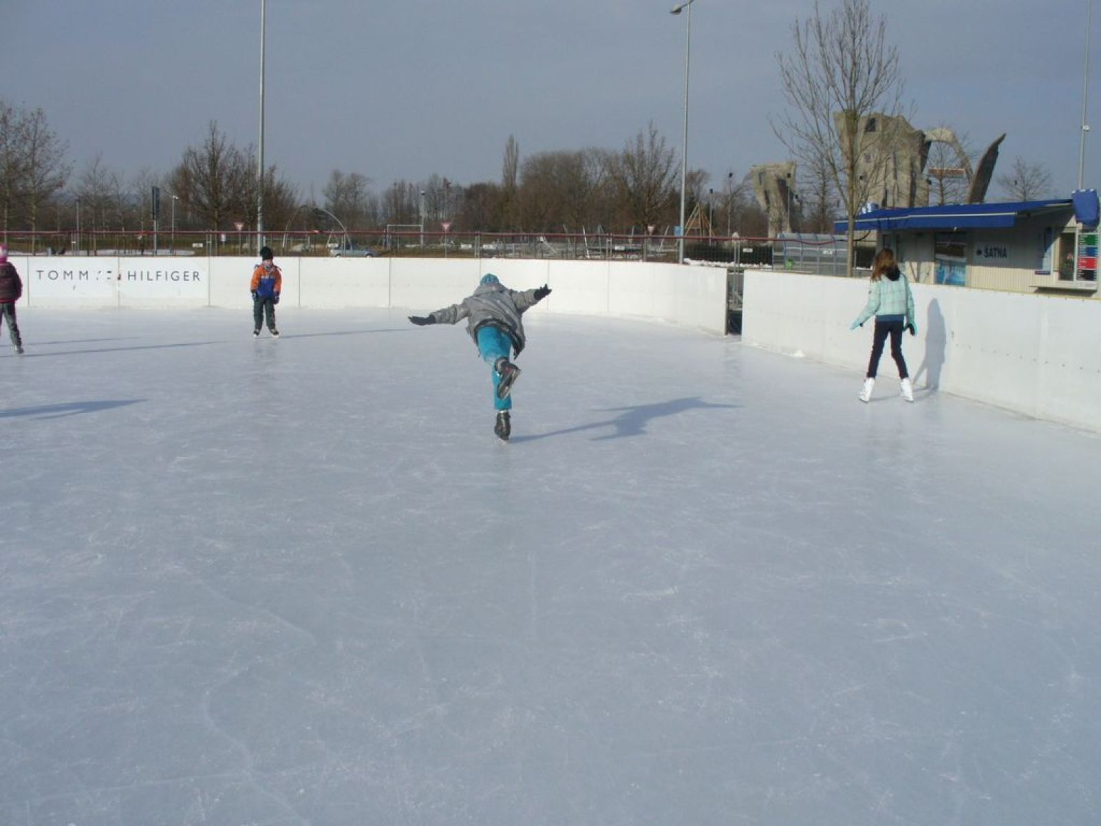 4.B na bruslích