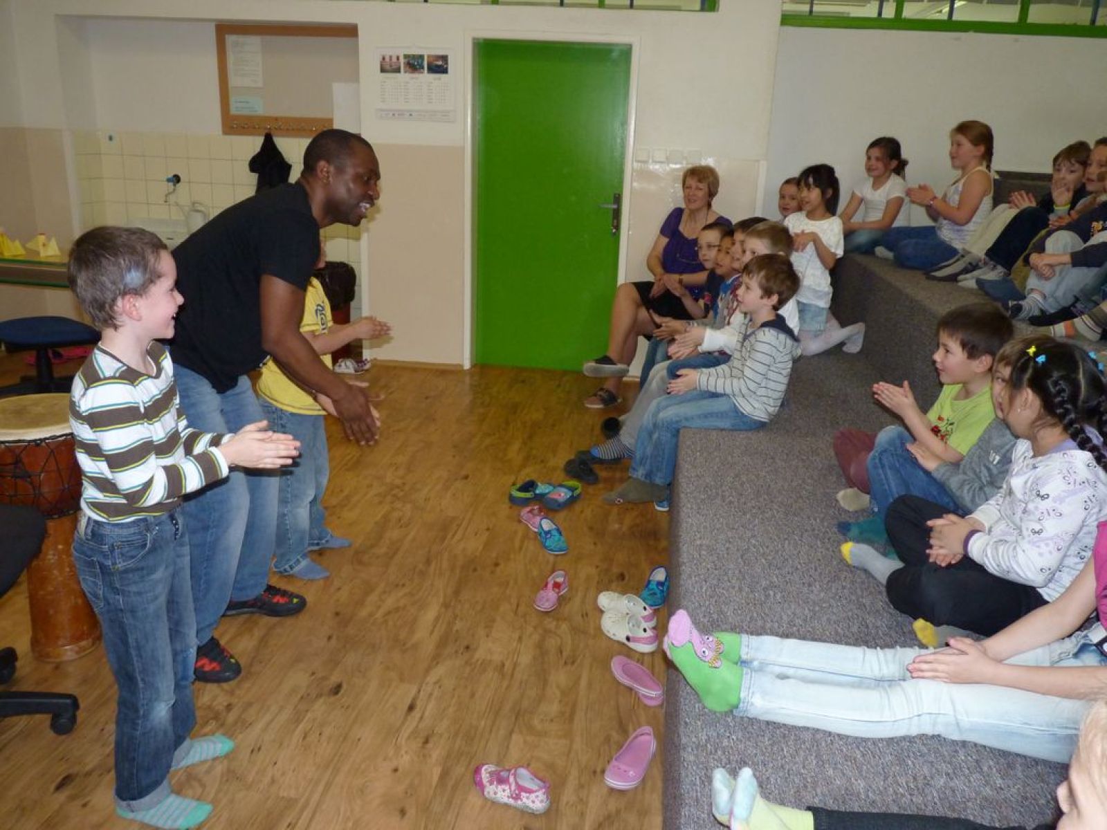 Africké bubnování pro prvňáky